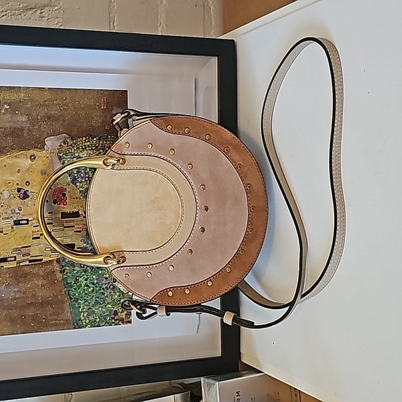 CHLOÉ Pixie Round Leather Crossbody Bag AUTHENTIC - Picture 4 of 16